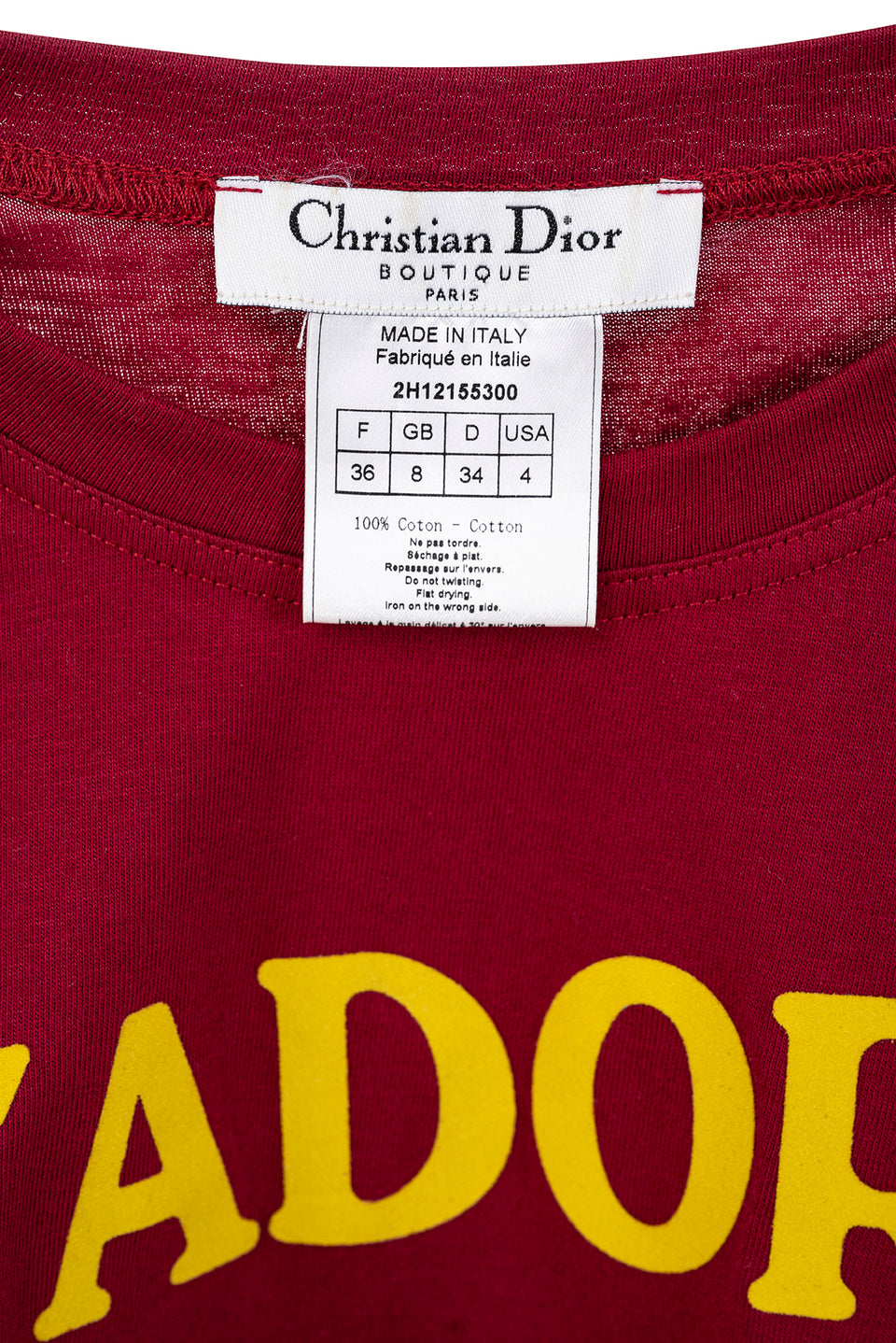 CHRISTIAN DIOR BY JOHN GALLIANO