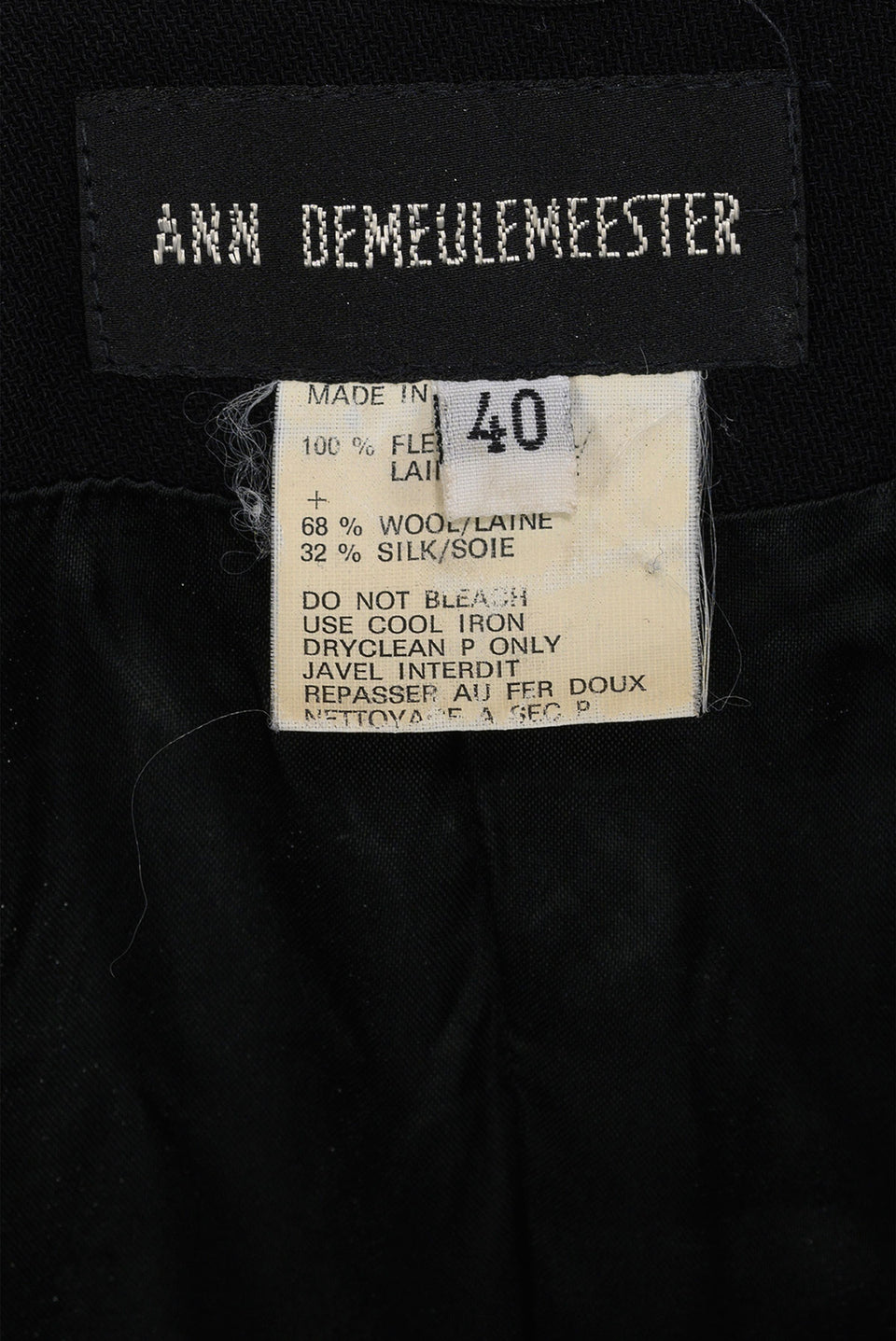 ANN DEMEULEMEESTER