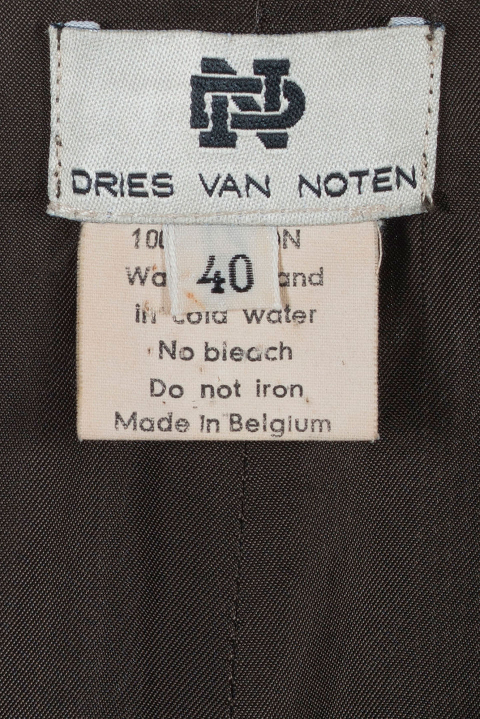 DRIES VAN NOTEN
