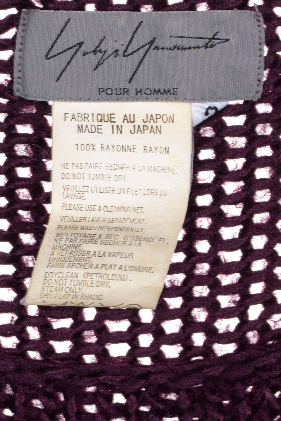 YOHJI YAMAMOTO