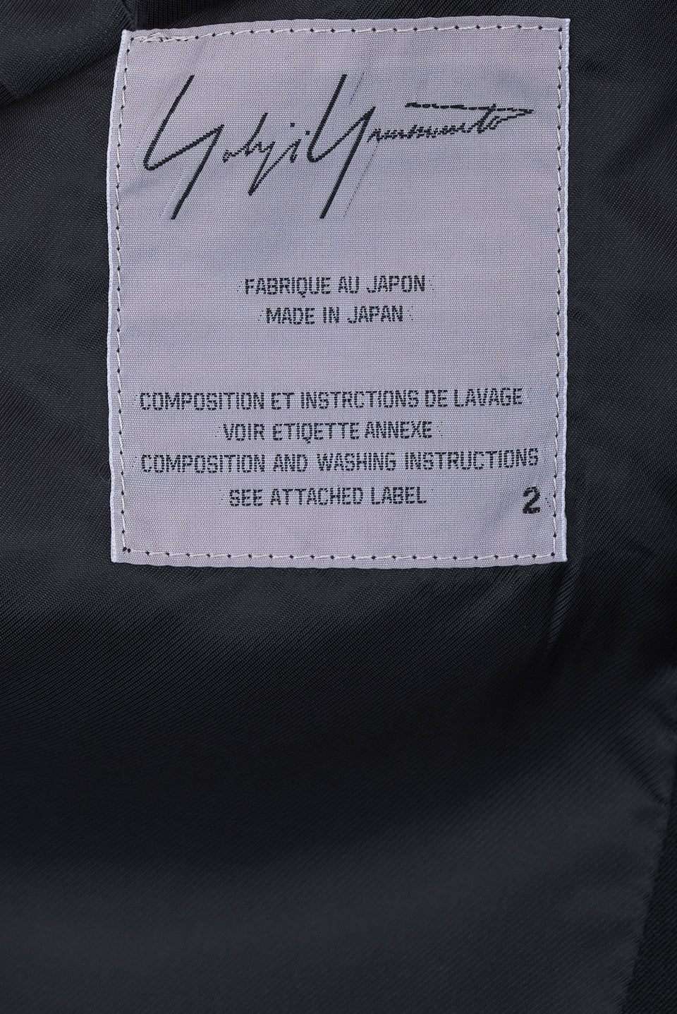 YOHJI YAMAMOTO