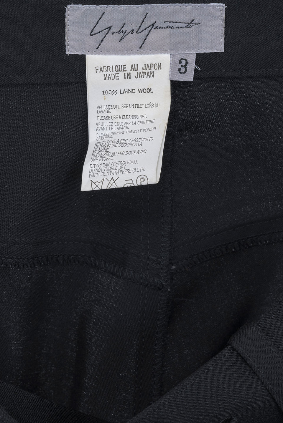 YOHJI YAMAMOTO