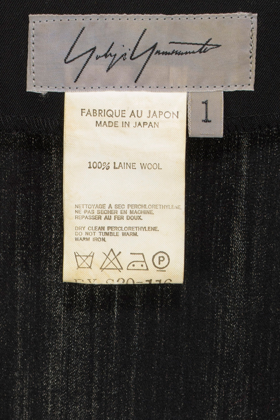 YOHJI YAMAMOTO