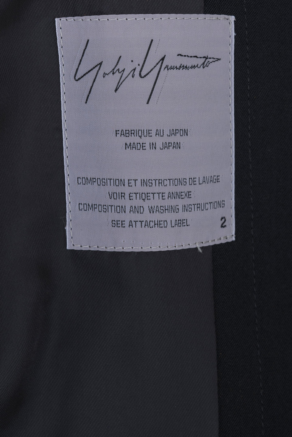 YOHJI YAMAMOTO