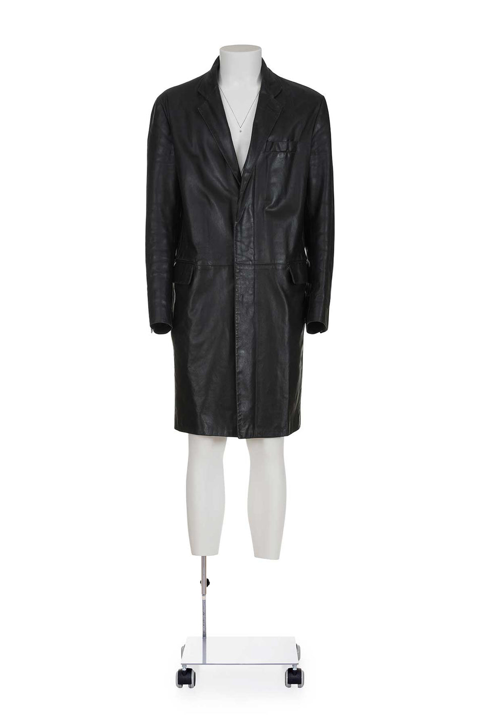 Pre-owned Helmut Lang Asymmetrical Leather Jacket – Sabrina's Closet